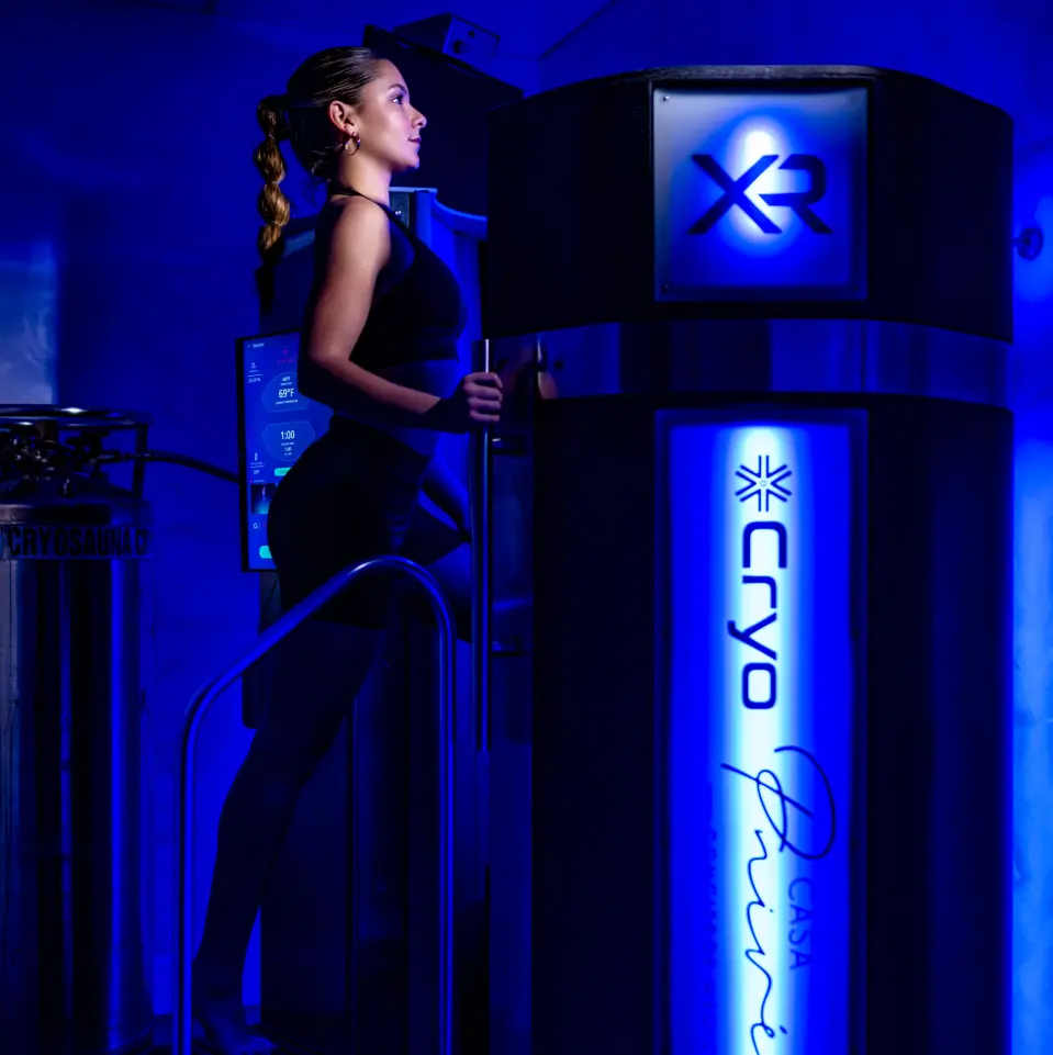 The best whole body cryotherapy in Miami. Cryotherapy for weight loss and pain management with Casa Privee’s cryo sauna.