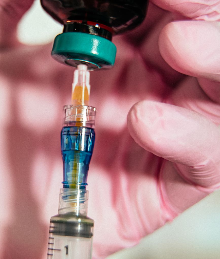 Ketamine IV treatment in Miami, Florida being prepared prior to appointment. Book the best ketamine therapy Miami offers with Casa Privee.