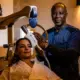 Dr. Bankole Johnson, internationally recognized neuropsychiatrist, administering TMS therapy for addiction to help with dopamine dysregulation. Book a consultation to learn more about how Transcranial Magnetic Stimulation can help treat addiction.