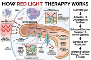 How red light therappy works?